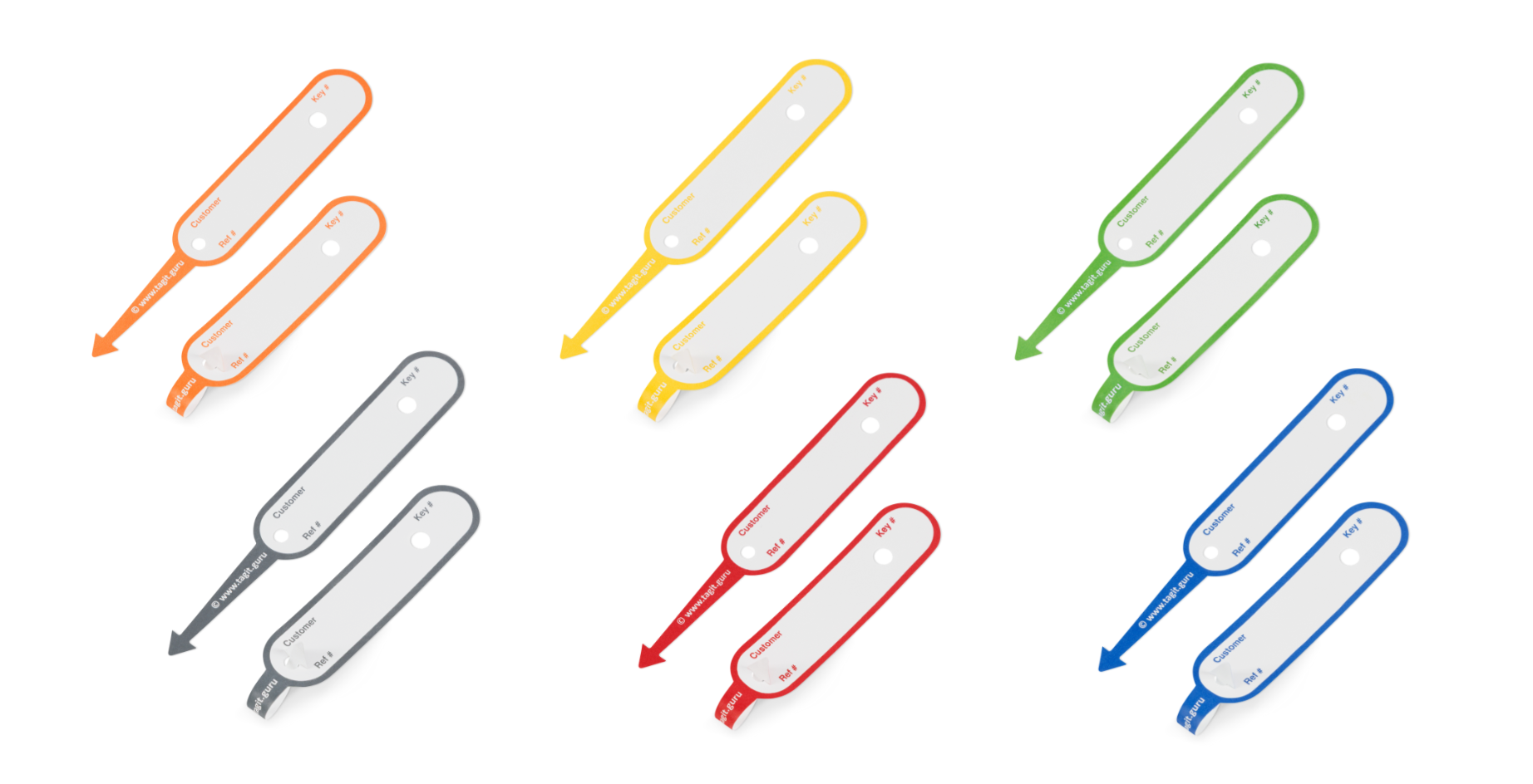 TAGIT Key Tags (1000)