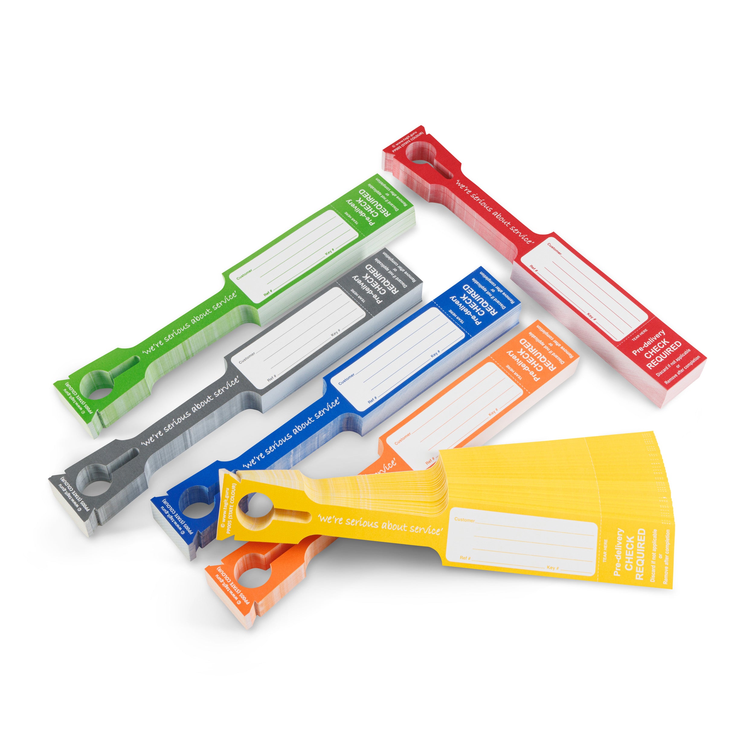 TAGIT.Guru - Service Department Job & Key Tag Labels